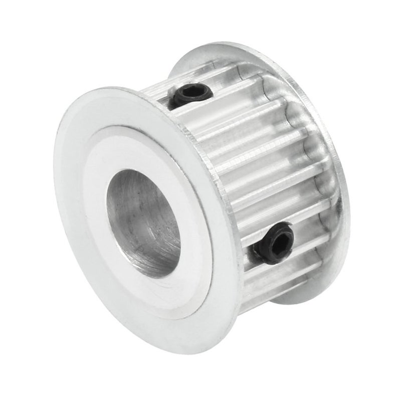 يو إكس سيل Uxcell الألومنيوم 5 متر 20 الأسنان 15 مللي متر تتحمل مؤقت اشتعال المهمل بكرة شفة عجلة متزامنة ل 15 مللي متر حزام ثلاثية الأبعاد طابعة CNC - Image 2